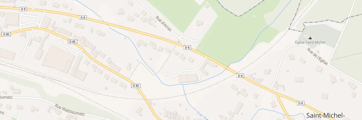 Plan du 41 Rte Nationale à Saint-Michel-sur-Ternoise