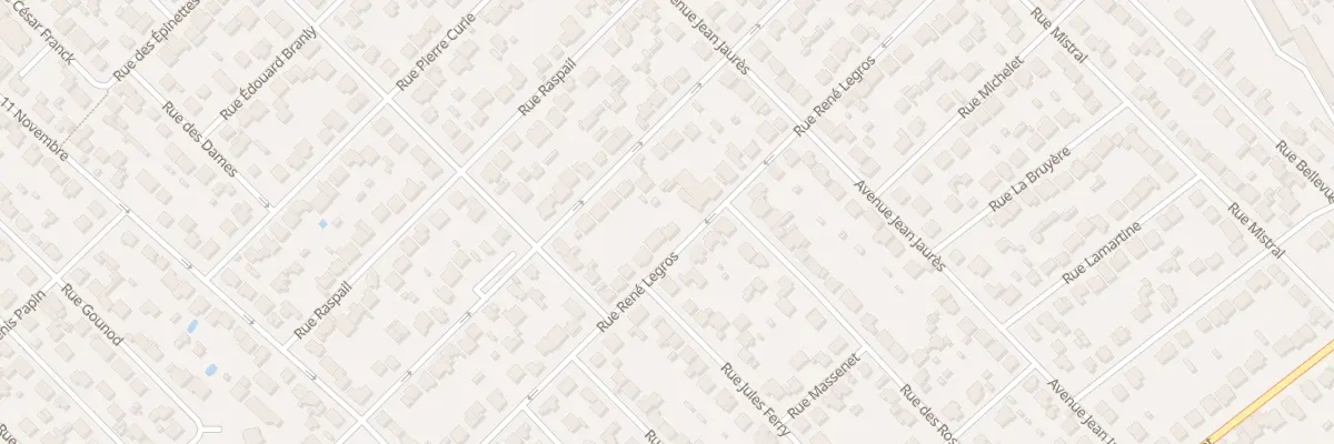 Plan du 79 Rue Rene Legros à Savigny-sur-Orge