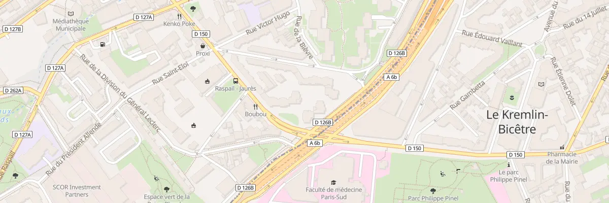 Plan du 55 Av Jean Jaurès à Gentilly