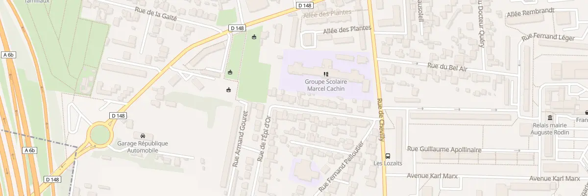 Plan du 22 Rue de l’Epi d’Or à Villejuif