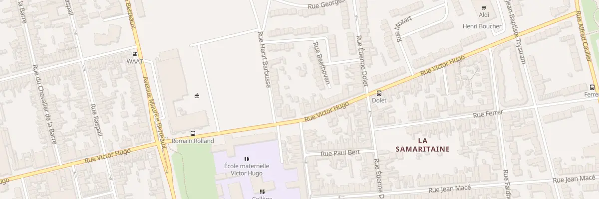 Plan du 128 Rue Victor Hugo Saint Pol à Dunkerque