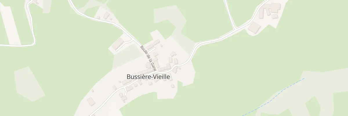 Plan du 5107 Bussière Vieille à La Serre-Bussière-Vieille
