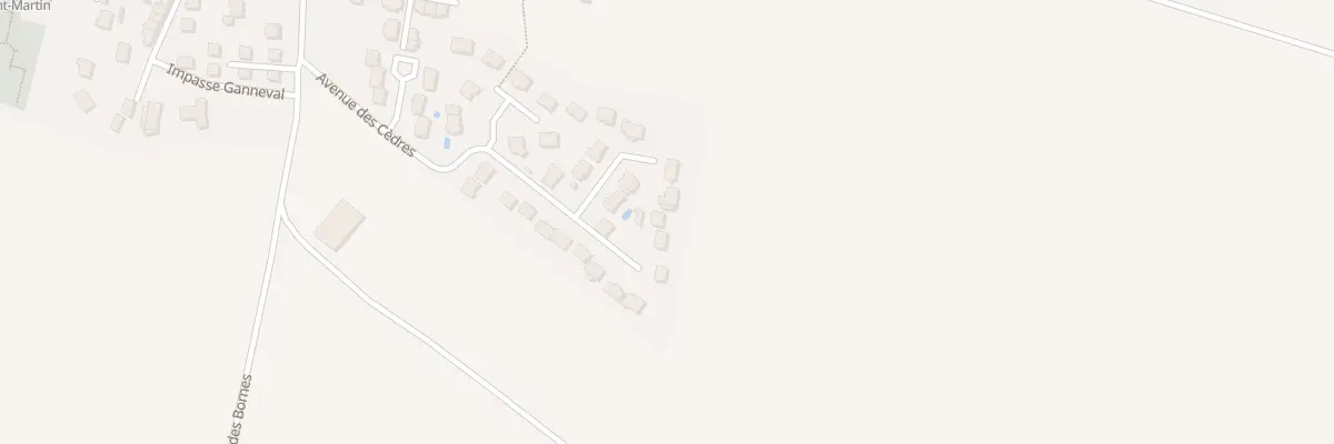 Plan du 22 Av des Cèdres à Attainville