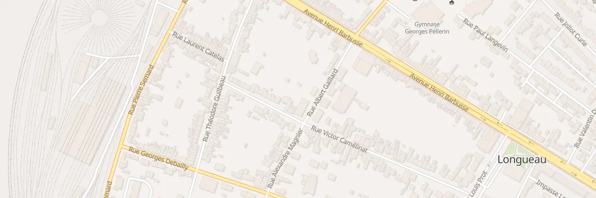 Plan du 23 Rue Victor Camélinat à Longueau