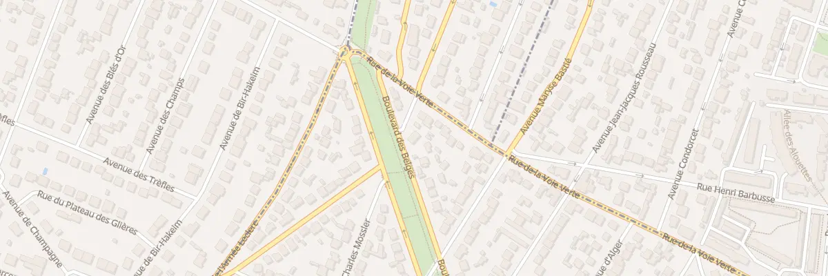 Plan du 58 Bd des Belges à Savigny-sur-Orge