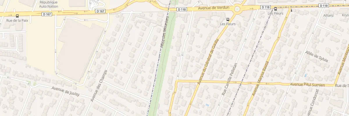 Plan du 29 Rue Paul Lafargue à Paray-Vieille-Poste