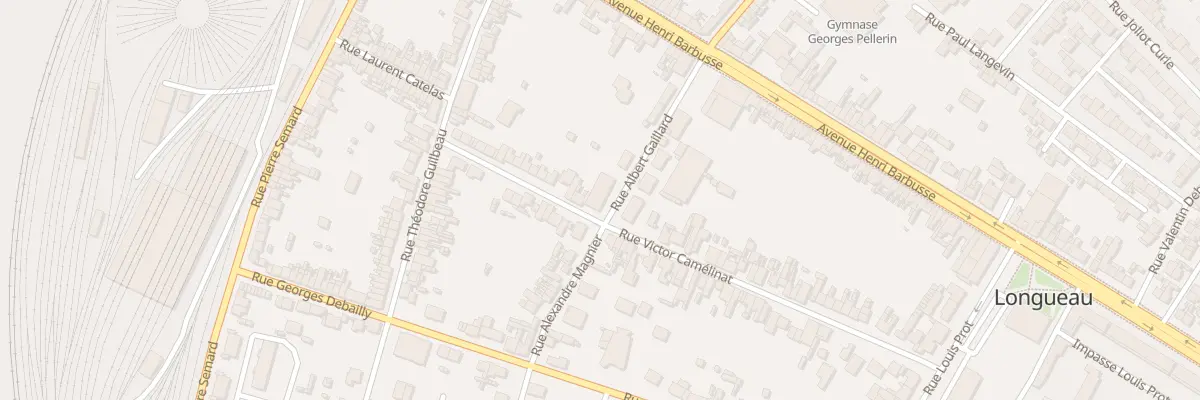 Plan du 4 Rue Albert Gaillard à Longueau