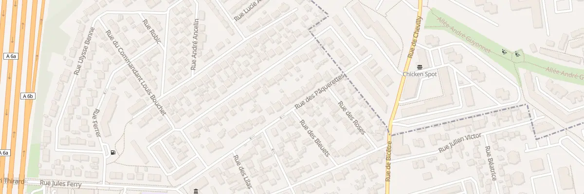 Plan du 20 Rue des Pâquerettes à L’Haÿ-les-Roses