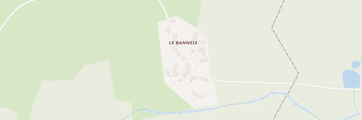 Plan du 8 Le Banneix à La Villetelle