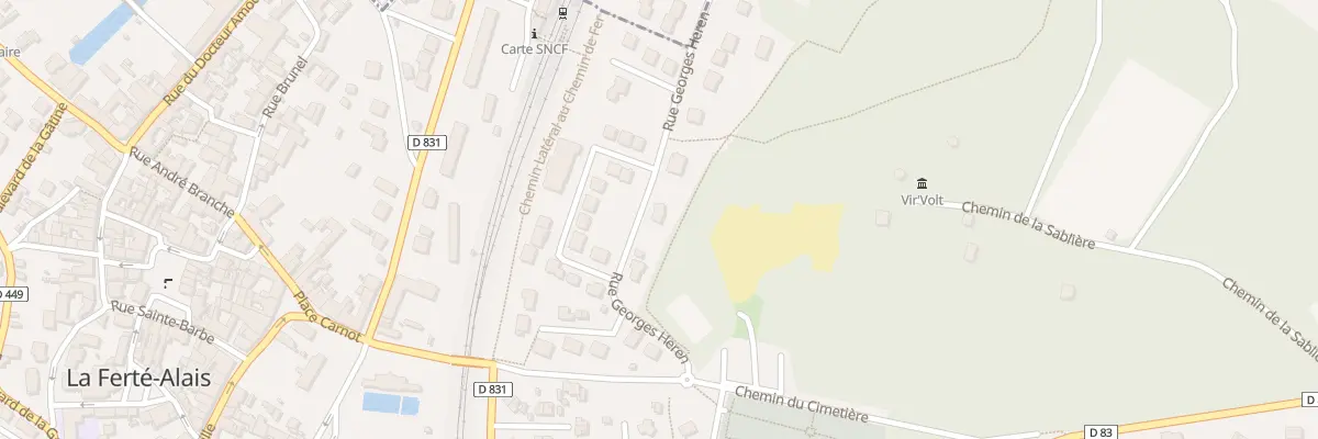 Plan du 4 Rue Georges Héren à La Ferté-Alais