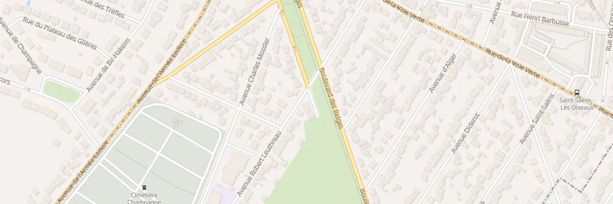 Plan du 37 Bd des Belges à Savigny-sur-Orge