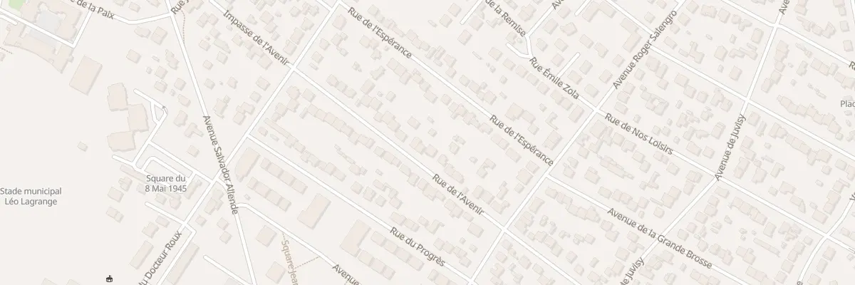 Plan du 21 Rue de l’Avenir à Morsang-sur-Orge