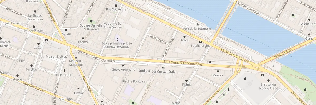 Plan du 26 Bd Saint-Germain à Paris 5e Arrondissement
