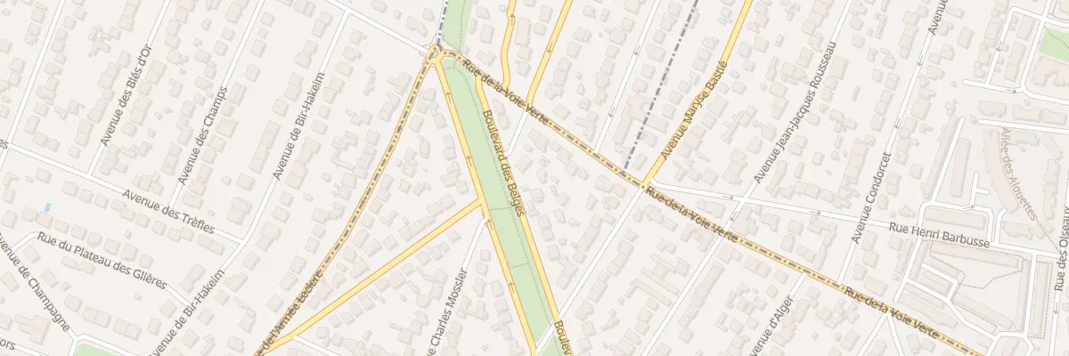 Plan du 56 Bd des Belges à Savigny-sur-Orge