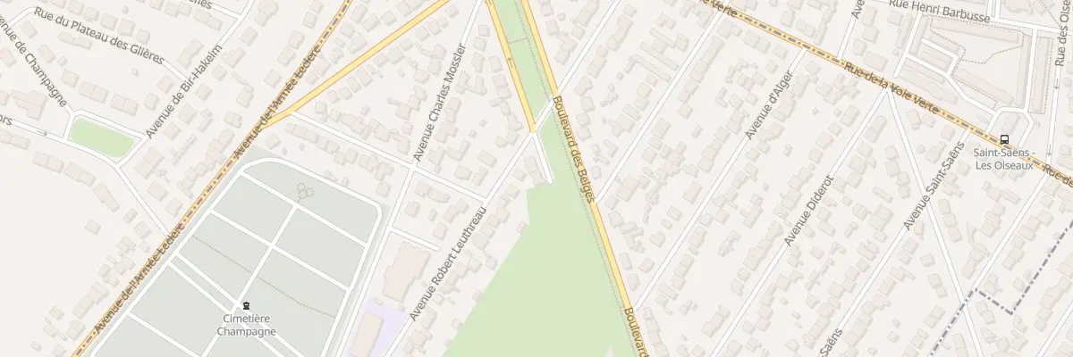 Plan du 35 Bd des Belges à Savigny-sur-Orge