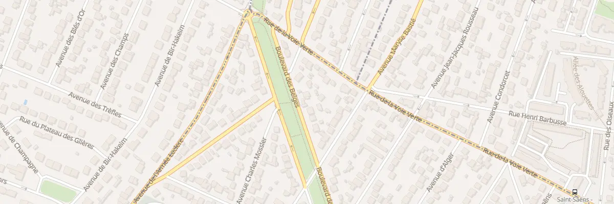 Plan du 52 Bd des Belges à Savigny-sur-Orge