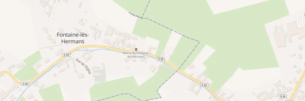 Plan du 4 Rue d’Hurtebise à Fontaine-lès-Hermans
