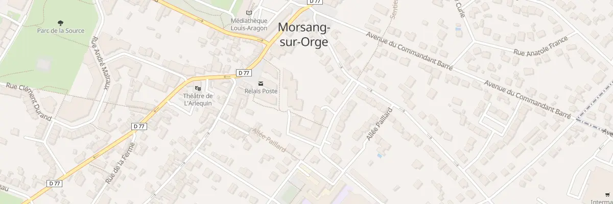 Plan du 7A Rue Georges Brassens à Morsang-sur-Orge