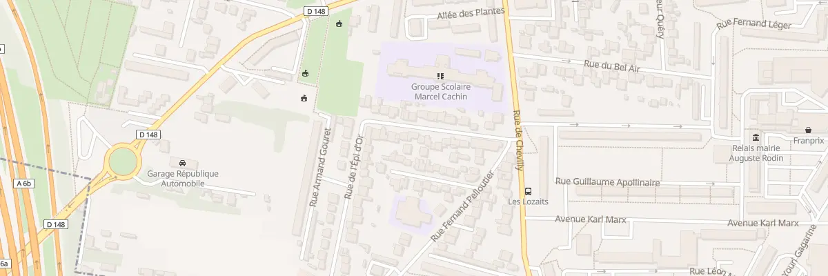 Plan du 17 Rue de l’Epi d’Or à Villejuif