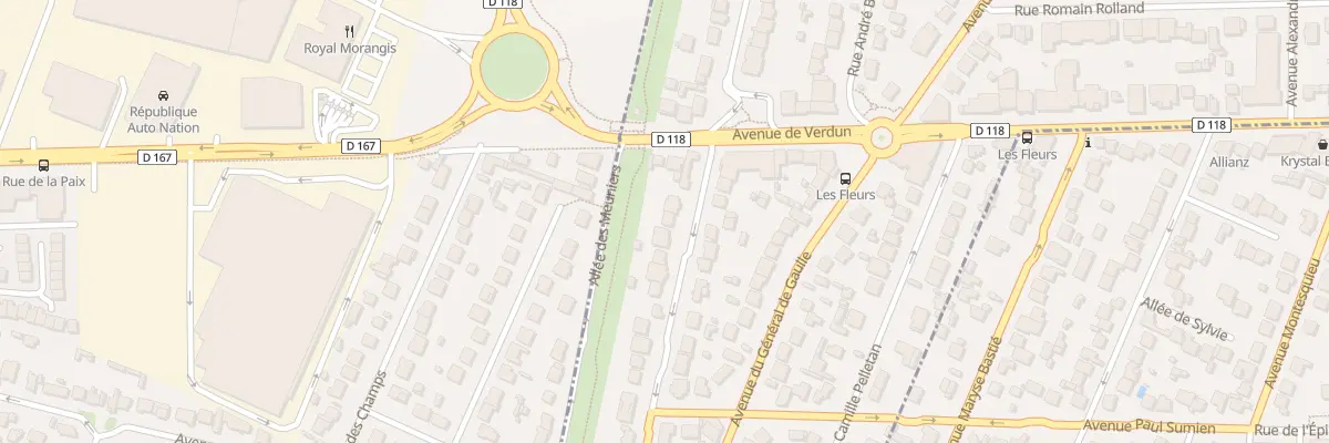 Plan du 41 Rue Paul Lafargue à Paray-Vieille-Poste