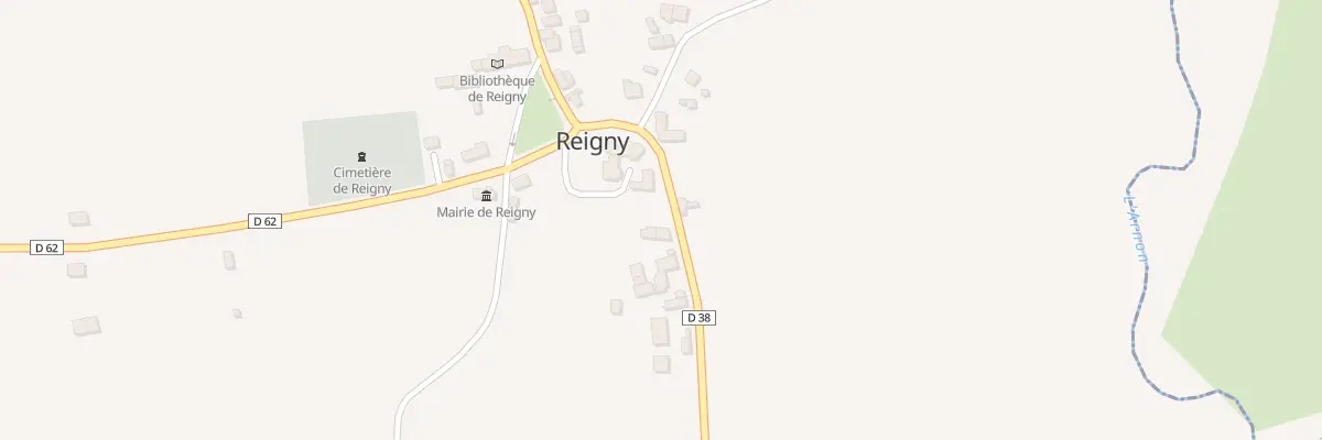 Plan du 17 Le Bourg à Reigny