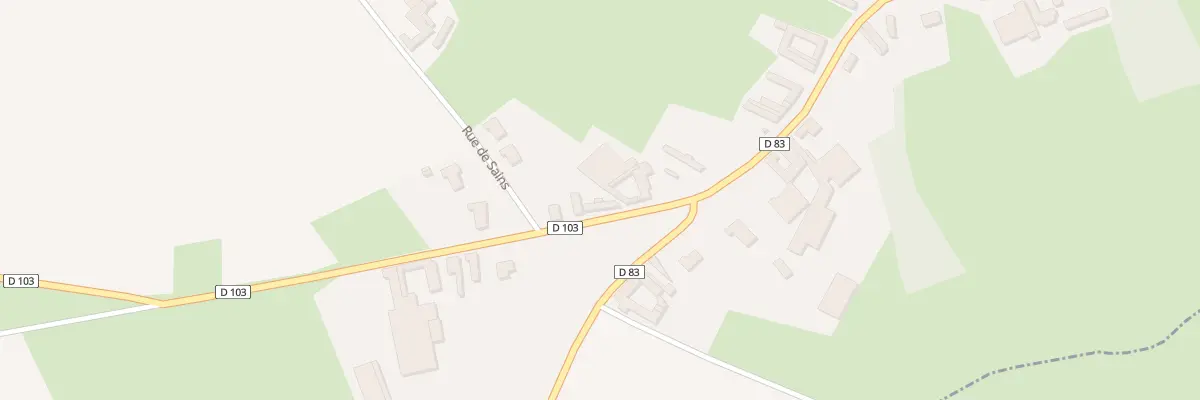Plan du 58 Rue de Petit Houvin à Buneville