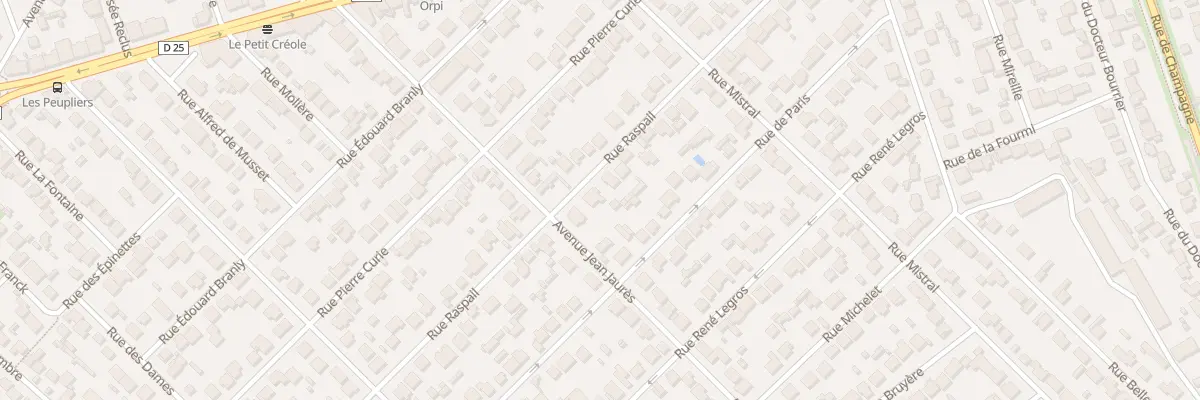 Plan du 54 Rue Raspail à Savigny-sur-Orge