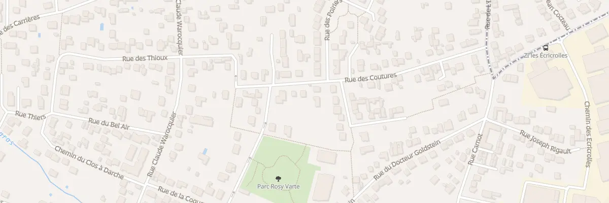Plan du 20 Rue des Coutures à Groslay