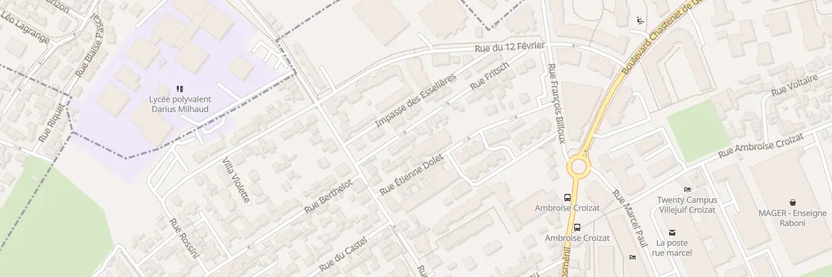 Plan du 33 Rue Fritsch à Villejuif