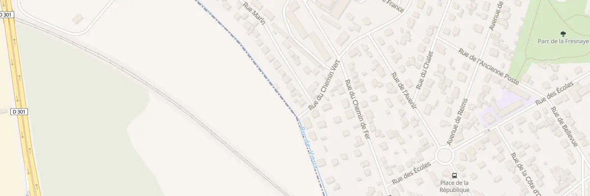 Plan du 1B Rue Marin à Ézanville