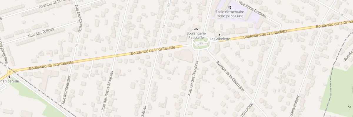 Plan du 34B Bd de la Gribelette à Morsang-sur-Orge