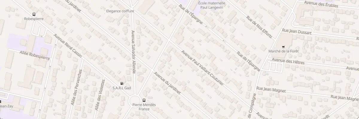 Plan du 60 Av Paul Vaillant Couturier à Morsang-sur-Orge