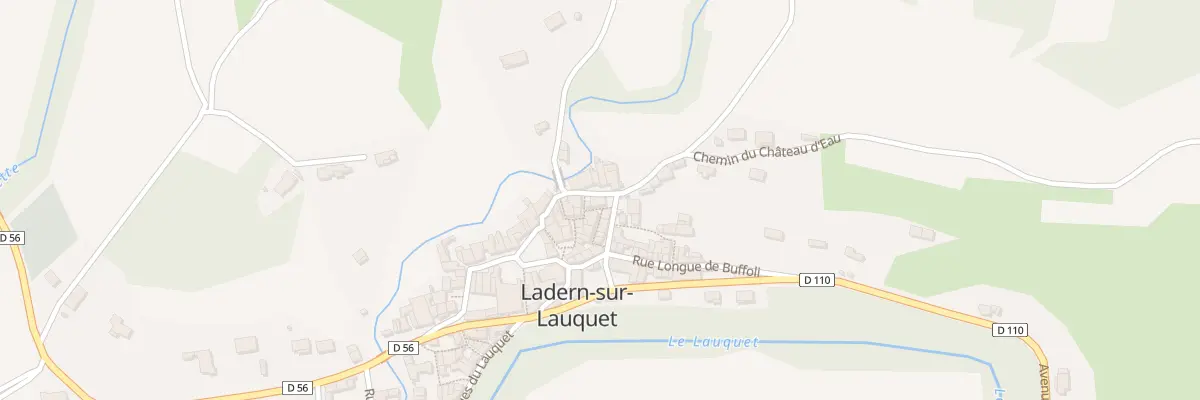 Plan du 1 Rue du Barry d’En Sus à Ladern-sur-Lauquet