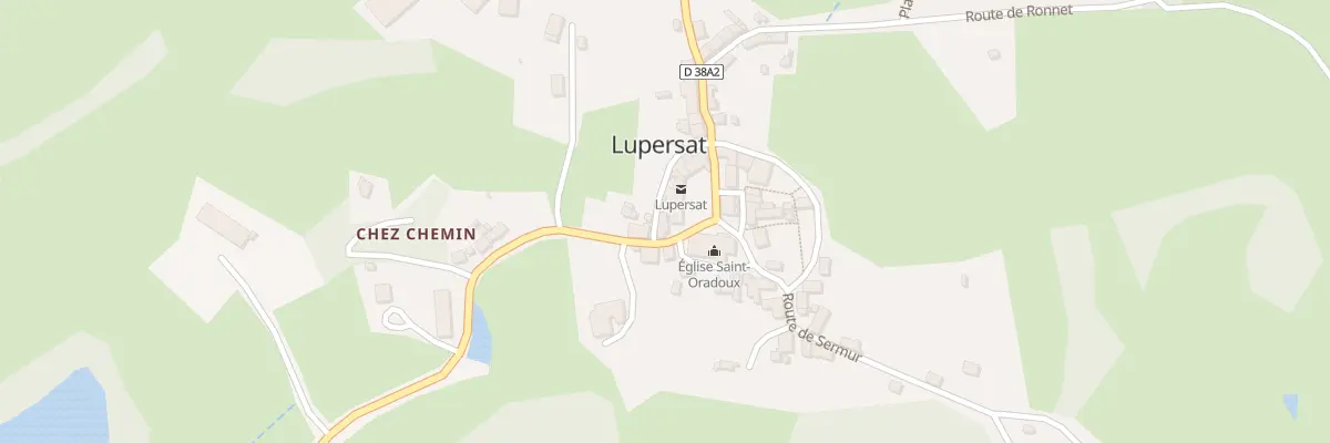Plan du 7 Pl de l’Eglise à Lupersat