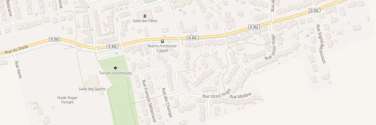 Plan du 6 Rue Victor Hugo à Armbouts-Cappel