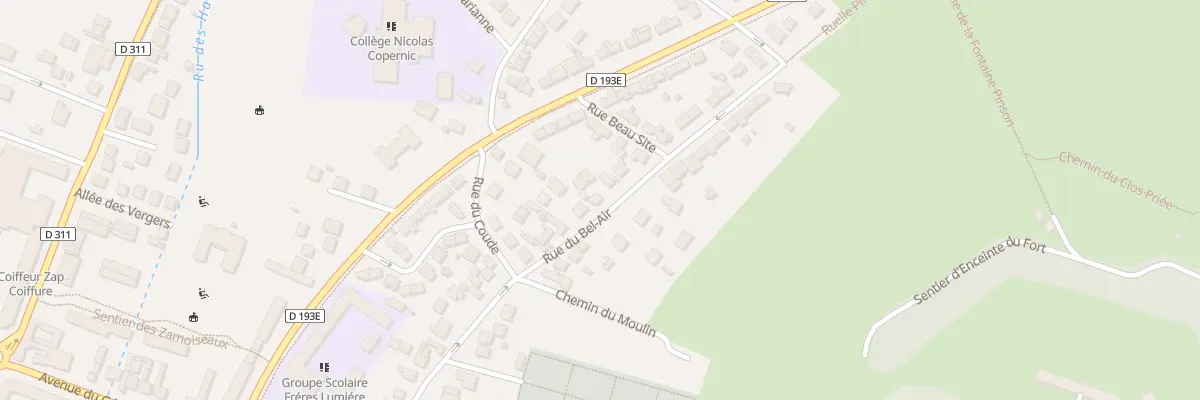 Plan du 53 Rue du Bel-Air à Montmagny