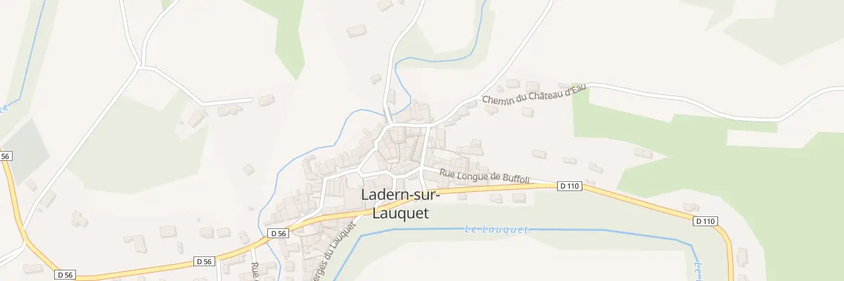 Plan du 1 Rue du Perrié à Ladern-sur-Lauquet