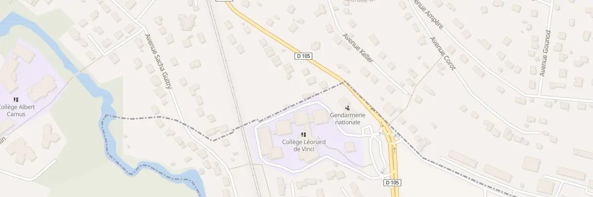 Plan du 23B Rte de Guigneville à Guigneville-sur-Essonne