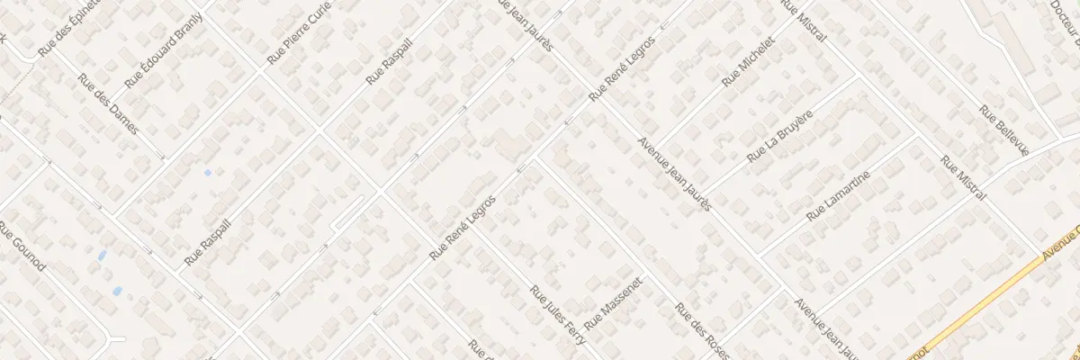 Plan du 76 Rue Rene Legros à Savigny-sur-Orge