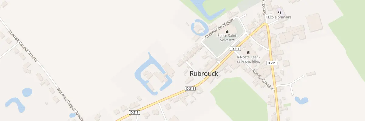 Plan du 64 Rle du Haut Pont à Rubrouck