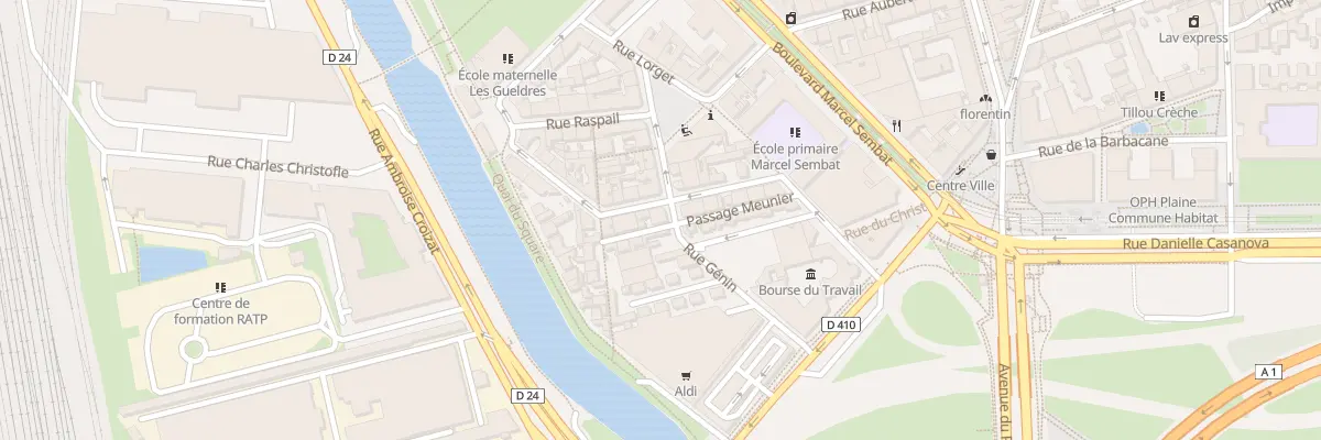 Plan du 18 Rue Samson à Saint-Denis