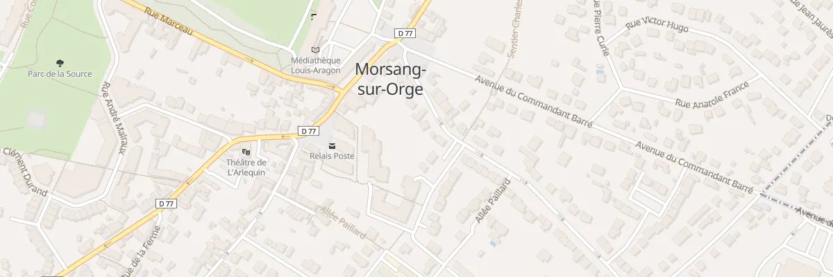 Plan du 8 Rue Jules Ferry à Morsang-sur-Orge