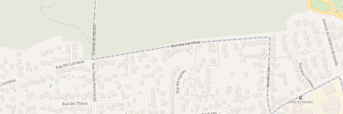 Plan du 112 Rue des Carrières à Groslay