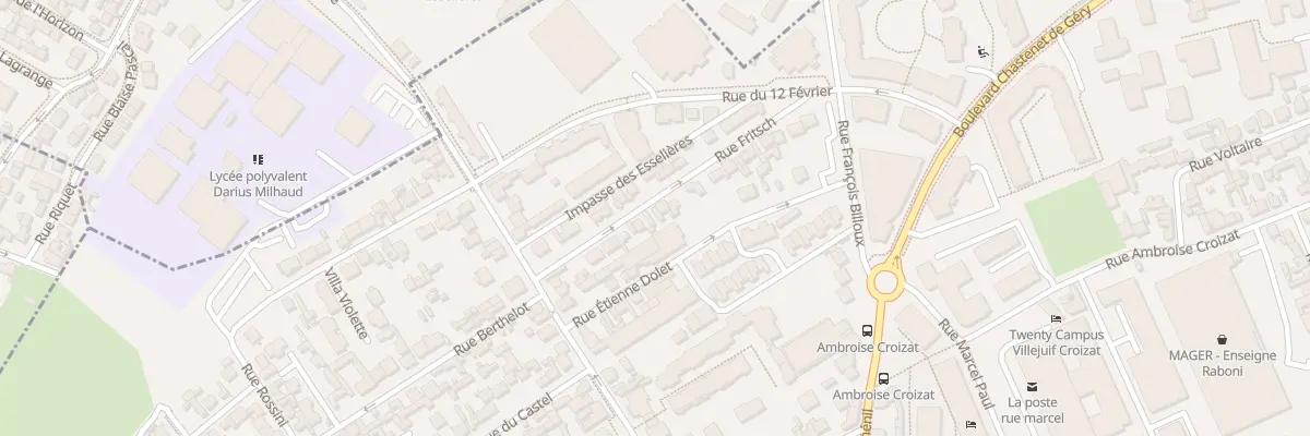 Plan du 29 Rue Fritsch à Villejuif