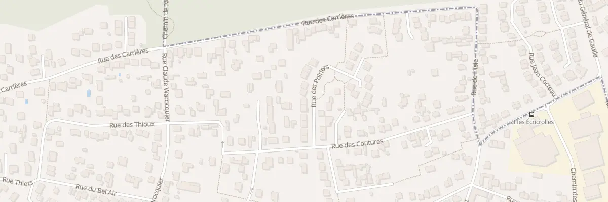 Plan du 11 Rue des Poiriers à Groslay