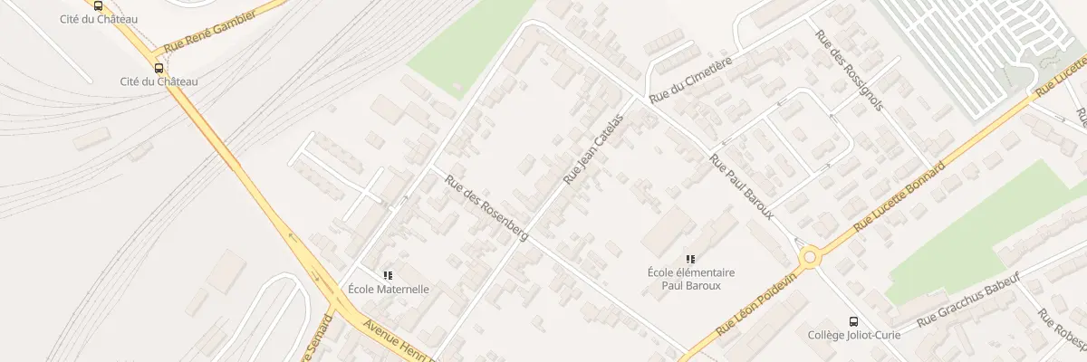 Plan du 21 Rue Jean Catelas à Longueau
