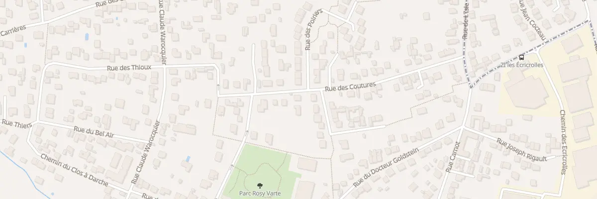 Plan du 22 Rue des Coutures à Groslay