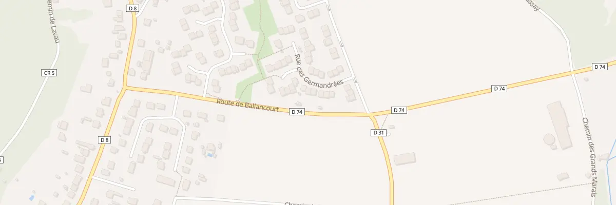 Plan du 10 Rue des Germandrees à Itteville