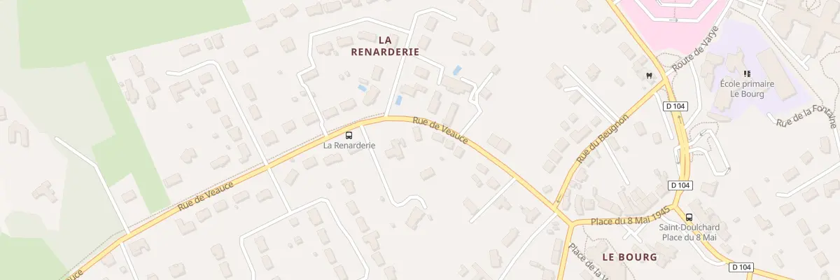 Plan du 17 Rue de Veauce à Saint-Doulchard