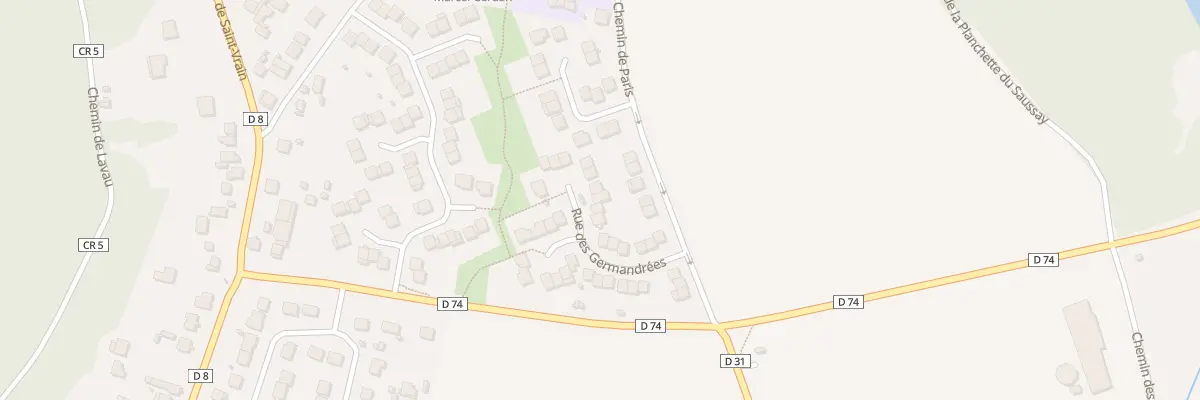 Plan du 17 Rue des Germandrees à Itteville